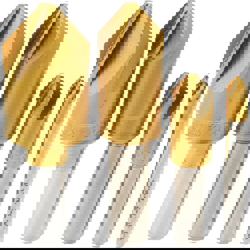 Countersink Set: 4 Pc, 1/4 to 1